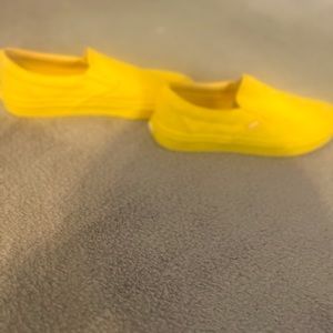 Yellow Vans Slip On Sneaker